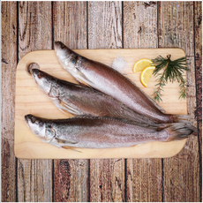 반찬용 식사용 손질되어 먹기 편한 반건조 민어조기 뾰족조기 쪼삐조기 영상가이석태 말린생선, 27cm 3마리, 1개