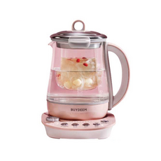 BUYDEEM 北鼎 1.5L多功能烹煮美顏壺 快煮壺 粉漾飛梭款 K2691