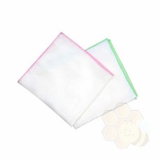 코튼 가제손수건 대 10매 무지손수건 부드러운손수건