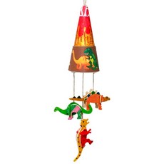 DIY 만들기 목공 공룡모빌 종이접기 놀이 유치원 어린이 집 초등 학교 수업 학습 미술 재료 준비물, 상세페이지 참조, 상세페이지 참조, 상세페이지 참조, 1개