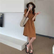 CHIEMI 韓系慵懶風短袖長版T恤