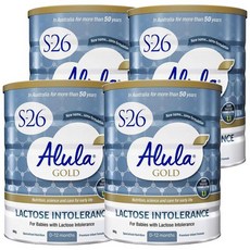 에스-26 골드 엘아이 유당불내 분유 (0~12개월용) S-26 Alula Gold LI (Lactose Intolerance) Infant Formula (0 -12 Months, 4개, 900g