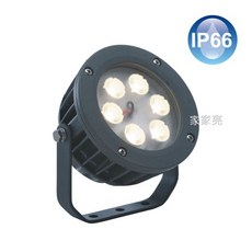 家家亮 舞光 LED 聚光洗柱燈 18W 黃光 15度光束角 3000K 外柱燈 OD-3177SP, 黑色