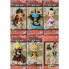 BANDAI BANPRESTO 海賊王 和之國鬼島篇 WCF vol.3 5隻一套, 1個