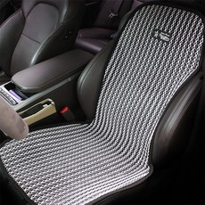 더쎈 차량용 3D 통풍 쿨시트 커버 1개, 블랙