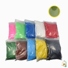OS 데코샌드 색모래 1kg 녹두 컬러규사 색깔모래