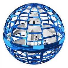 투데이토이 플라잉볼 피젯 스피너 고급 메탈 토네이도 led 플라잉 키덜트 공중 부양 부메랑볼 팽이 부메랑 캐치볼 플레이, 1개, W99067L(블루