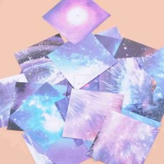 엠비아7 별자리 학종이 100매 컬러학종이, 01) 색상랜덤출고