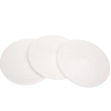 루시몰 고양이 냥모나이트 원형 스크래쳐 화아트 리필 43cm 3개