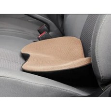 카시트 쿠션 미니 시트 쿠션 높이 증가 엉덩이 시트 쿠션 사계절 운전석 쿠션 소형, 3)Khaki