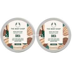 더바디샵 시어 바디버터 보습 여행 휴대용 50ml X2개, 2개