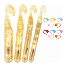 뜨개질 왕코바늘 5종 세트 12-25mm 점보 굵은실 가방 목도리 모자 니트 제작 수예 취미 도구, 기타, 1개