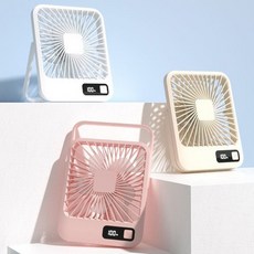 [찐시원]저소음 심플 접이식 네모 선풍기, 퓨어 화이트+ 퓨어 화이트, 1+1개