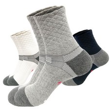 [홈쇼핑 매진] 브이존 기능성 등산양말 러닝 스포츠 골프 파크골프 아웃도어 이중쿠션, 1세트, 혼합