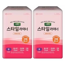 [디펜드] 산모전용 맘스 안심 일자형 패드28Px2팩, 2개, 28개입