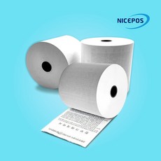 포스용지 79X70 친환경 3인치 포스기 영수증 주방프린터 주문서(감열지) 12롤, 12개