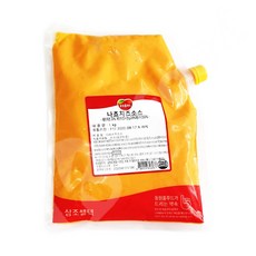 동원 홈푸드 나쵸치즈소스 1kg 나쵸칩 치즈디핑 소스