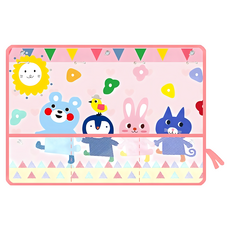 台灣現貨 磁吸窗簾 帶網兜汽車窗簾 卡通遮陽簾 抗UV防曬 汽車百貨車用遮光窗簾, 1個, 卡通印花