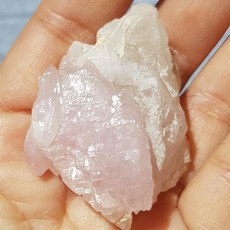 巴西粉晶簇 罕見大尺寸 晶體透亮擺件