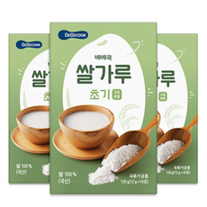 베베쿡 유기농 쌀가루 초기, 120g, 24개