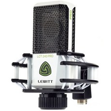 Lewitt LCT 240 PRO 電容式麥克風 (白色), 黑