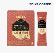 이디야 토피넛 밀크티, 18g, 1개, 20개입