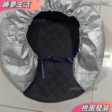 加厚牛津紡輪胎罩 汽車輪胎防塵防曬通用保護罩, 加棉加厚直徑75,一個, 1個