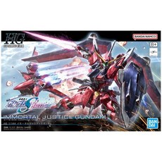 BANDAI HG 1/144 不朽正義鋼彈模型，機動戰士鋼彈SEED FREEDOM系列，精緻組裝模型，重現經典，收藏首選, 1個, 現貨
