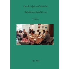 (영문도서)Puzzles Quiz and Activities suitable for Social Events Volume 1 Paperback, Dr. Ray Filby, English, 9781999683528 Dr. Ray Filby, English, 9781999683528