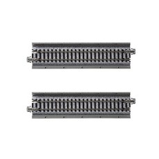 KATO N 게이지 단선 고가 직선 선로 124mm 2개입 20-420 철도 모형 용품