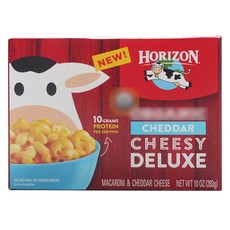 Horizon 체다 치지 딜럭스 마카로니 앤드 치즈, 283g, 1개