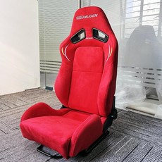 recaro sr7 mugen無限款賽車座椅改裝賽車椅加固型汽車座椅模擬器座椅汽車賽車椅, 精功版本無限款紅色