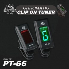 PukanaLa 調高器pt-66 調音器 適用烏克麗麗 木吉他 電吉他 貝斯 小提琴, 1個