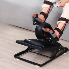 노인 하체 근력 전기 전동 싸이클 스텝퍼 자전거 보행 실내 운동 기구 홈트, 3. 전동 완전 커버 양발지지대, 기본 모델명/품번