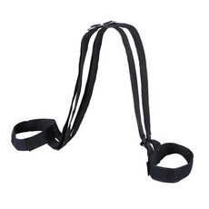 스케이트 보드 어깨 캐리어 배낭 스트랩 내구성 편리한 데크 홀더 스노우 보드 용 소형 조절 가능 롱 보드, 검은 색, 나일론, 1개