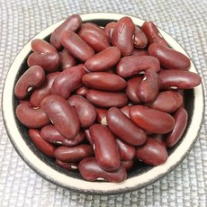 이슬처럼 2025년산 수입산(미얀마산) 강낭콩 1kg 홍대 적강낭콩 홍강낭콩 붉은강낭콩 빨간강낭콩, 1개