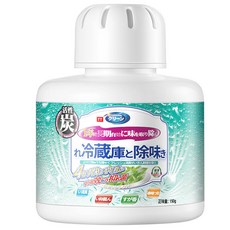 TTクリーン 冰箱除臭劑 長效抑菌除臭 綠茶香, 1個, 綠色綠茶