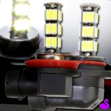 PS 4면 삼성LED 안개등 자동차led전구, H10, 1개
