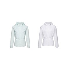 힐크릭 여성골프자켓 H412 여성 에센셜 자켓O.WHITE/BABY BLUE 1HCJKS4501TEE_SC