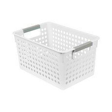 높은바스켓 3호 소 아이보리 270x180x140mm 아바스토, 단품, 1개