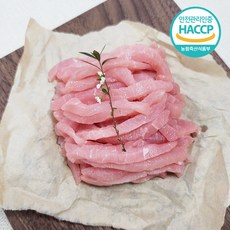 디에스미트 한돈 돼지등심 잡채용 300g 우시산한돈 냉장, 1개