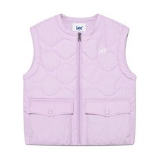 LEE 키즈 와이드 패딩 베스트 라벤더 LK2501VT70LV 328511