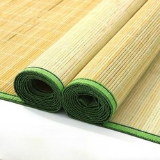 새벽의선물 왕골돗자리 여름 매트 자리 접이식 두껍고, 대나무 청생태 매트 1.1x1.9m