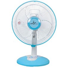 伊娜卡12吋粉彩桌扇 ST-1204，台灣製造安全有保障, ST-1204