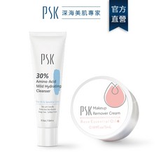 PSK 卸妝膏 16g + 胺基酸潔面霜 15ml, 1個, 旅行組