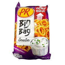PR Big Bag 點心麵 奶油香蔥口味, 80g, 1個