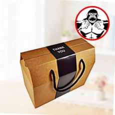 감사포장지 인쇄물 접착라벨 띠종이 땡큐 가로형 소 4.6x42cm, 본상품