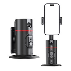 【GS 3C】CYKE P02 跟拍雲台 360度人臉追蹤直播支架 AI自動追蹤藍芽遙控快拆懶人支架, 1個, P02單雲台