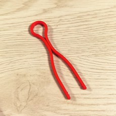 플라스틱 보빈클립 실클립 보빈클립 보빈클립 실밥빠짐방지 컬러 9색 선택가능, 레드, 1개