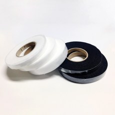 수선 접착 테이프 봉제 심지 보강 퀼트 의류 제작 DIY 패치워크 용품, B 블랙1.5cm